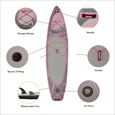 Hot selling Customized Design Stand Up Paddle Board Inflatable Sup Boards With Oars