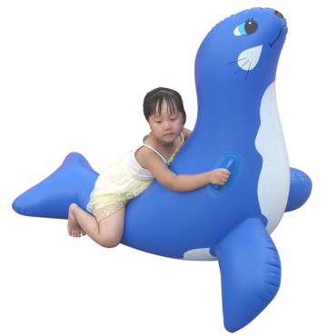 Pool Float Pvc Inflatable Floating Sea Lion Rider Inflatable Water Toy