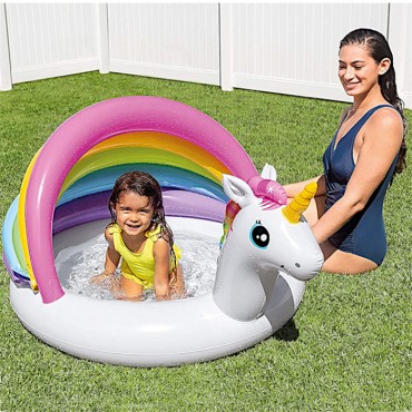 Unicorn shade children's pool