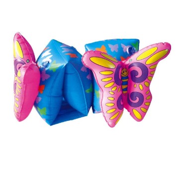 Inflatable butterfly arm float with custom logo children's lifejacket arm strap for swimming