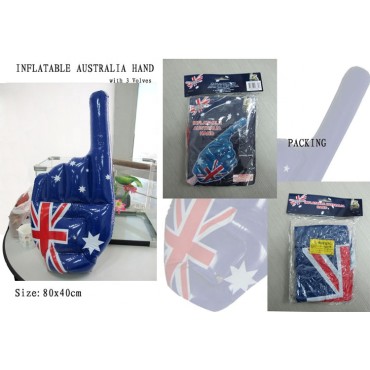 Customize PVC inflatable hand toys Flag Slogan cheering inflatable hand wholesale creative advertising inflatable hands