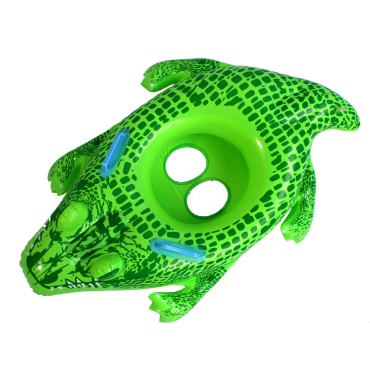 Swimming pool floating alligator inflatable water toy
