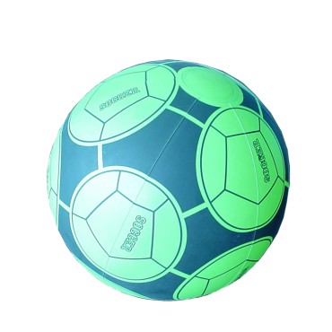 Inflatable football beach ball