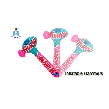 Inflatable hammer beach floating toy