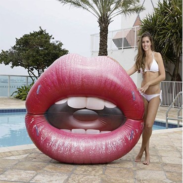 Hot new lip ring inflatable mount inflatable floating row inflatable recliner