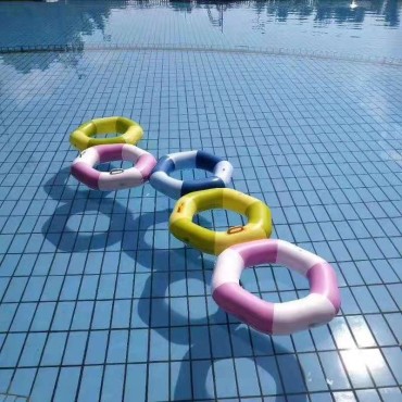Wholesale swimming inflatable ring pool floating water party toys