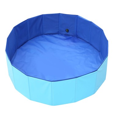 Large dog pool outdoor inflatable folding pet grooming swimming tub