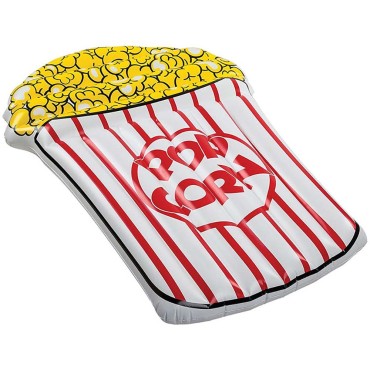 Popcorn inflatable floating bed Water float inflatable mattress swimming mat
