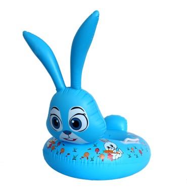 Inflatable rabbit baby seat inflatable water toy