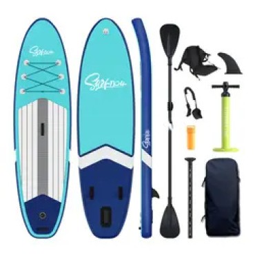 Wake surfboard 10' single inflatable SUP wholesale upright paddle board