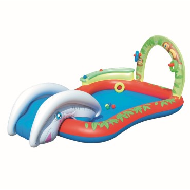 Inflatable adult children outdoor toy pool inflatable floating row children outdoor water games