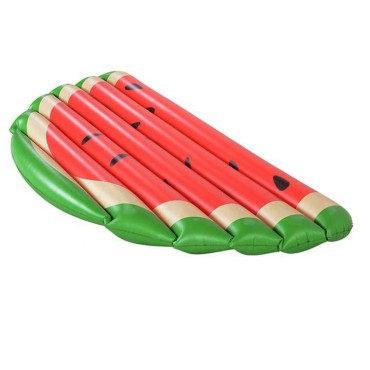 Sea party inflatable floating mat Floating recliner watermelon slice pool toy