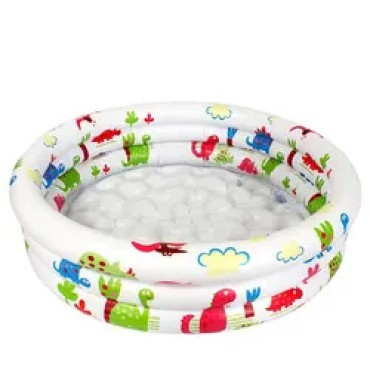 3 Rings Round Indoor Inflatable Baby Bathtub Swimming Pool Kids Portable Outdoor Children Basin Bathtub