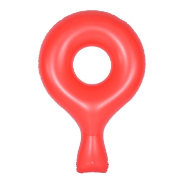 Balloon shape inflatable swimming ring