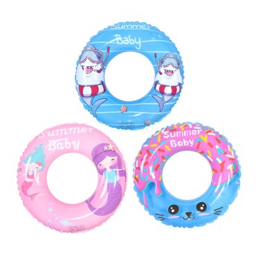 Donut Shark Mermaid inflatable swimming ring for children