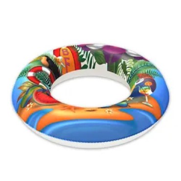 Children's leisure pool toy floating inflatable swimming ring
