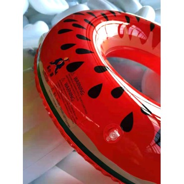 Fruit shaped swimming ring for beach party Summer toy watermelon ring