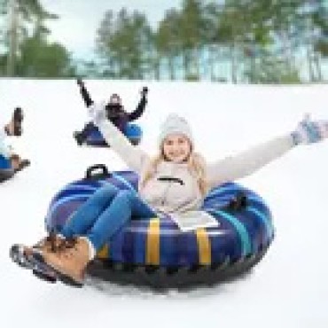 Customized Anti-cold PVC Inflatable Ski Sled Inner Snow Sled Tub Inflatable Snow Ski Tube Sleds & Snow Tube for Kids and Adult